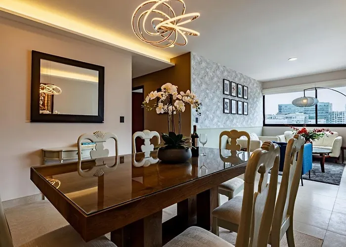 Sleek High-rise With Pool, Gym, Jacuzzi & Bbq Area * Mexico City